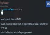 PinkyPills Update (self.fivenightsatfreddys) animdude Scott Cawthon submitted 17 hours ago NEWS I wanted to update this situation about PinkyPills. Claudia has decided to move on to other projects, and I respect her decision. She did a lot of good work for FNAF over the years. So there is the final update on the situation. Everyone enjoy your weekend.