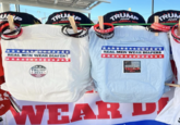 Trump-Themed Diapers For Sale at Trump Rally 2024 ERICA TRUMP 202 TAKE AMERIC ACK ** REAL MEN WEAR DIAPERS ** TRUMP 2024* SAVE AMERICA AGAIN TRUMP 2024 TAKE AMERICA BACK KRUM 2024 CAKE AMERICA WA TAKE AMERIC TAKE RUMP ICA BACK REAL MEN WEAR DIAPERS TRUMP 2024 ** S WEAR D 24