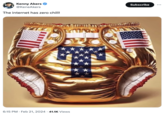 Trump Golden Diaper Kenny Akers @KeneAkers The internet has zero chill! 6:15 PM Feb 21, 2024 41.1K Views Subscribe ...