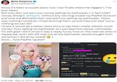 Since it’s been a couple years now I can finally share the biggest L I’ve ever taken.  Belle Delphine @bunnydelphine Since it's been a couple years now I can finally share the biggest L I've ever taken. Not only did I not earn any money selling my bathwater, I in fact LOST money doing it. @PayPal without any warning closed my PayPal account and took the $90,000 that I earned from selling my bathwater. There was nothing I could do, I tried phoning them up and they just said 'sorry, nothing we can do!' I knew it would be a better news story to say that I made 'soooo much money' from selling my bathwater so I just kept this secret...Ultimately I'm still glad I did it since it was a really funny time on the internet when it happened, and I still did mail out all the bathwater people bought from me (which I did all by myself ☺) Sooo... f--- PayPal I guess? Transaction details Print Your payment Correction GAME QUER 26 May 2021 at 23:08:24 BST Transaction ID: Payment status: COMPLETED Gross amount Need help? -$90,377.58 USD We have no postal address on file Gross amount PayPal fee Net amount $90,377.58 USD settle a dispute o $0.00 USD -$90,377.58 USD Contact information 9:45 AM - May 6, 2024 - 44.8K Views PayPal Funding details Funding Source: PayPal balance Funding Source: -$90,377.58 USD - PayPal Accou