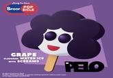 Parody Ice Cream POP SPOOF SICLE GRAPE FLAVORED WATER ICE WITH SCREAMS PELO Sr PELO owned by Sr PELO Caution: Contains gumballs. A potential choking hazard for children under 3 year. art by https://twitter.com/EFEXTEX