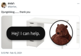 RYAN @bjorlax Djungelskog... thank you Hej! I can help. 5:13 PM Feb 12, 2021 • ...