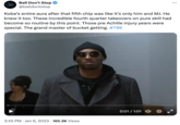 ball don't stop Ball Don't Stop @balldontstop Kobe's entire aura after that fifth chip was like it's only him and MJ. He knew it too. These incredible fourth quarter takeovers on pure skill had become so routine by this point. Those pre Achille injury years were special. The grand master of bucket getting. #TBE 0:01 / 1:01> 71 3:45 PM Jan 6, 2023 165.3K Views