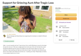 Support for Grieving Aunt After Tragic Loss $3,035 raised of $15,000 goal 107 donations Share Donate now 28 people just donated Le'Darien Huff $25 Recent donation Team fundraiser Monica Savage and Diane Bryant are organizing this fundraiser on behalf of Richard Patterson. Herman Schoenfeld $100 Top donation shirley johnson $20 First donation Donation protected Hello, my aunt recently lost her 17 year old son from a self inflicted gun wound to the head. He was her only son! She was a single parent but took care of her son the best she could. Suicide/accidental was the cause of his death we are still trying to figure out why. But anything I mean anything can help her at this time of need. He was her only child she was also an only child it was always her and her son. Anything can help! Please keep my family in your prayers thank you so much. See all ✰ See top