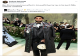 Simmons at the Met Gala Andrew Salciunas @asalciunas975 Ben Simmons put more effort in this outfit than he has in his last 3 NBA seasons combined B-R Bleacher Report @BleacherReport. May 6 Ben Simmons has arrived to the Met Gala 10 11 12 X
