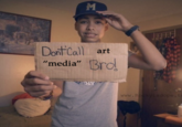 M Dont Call "media" art Bro www.Rockyisdope.t