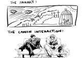 THE FANART: THE CANON INTERACTION: 10 à 6 0 0 0 0 0 0 0 0 0 0 0 0 0