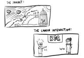 THE FANART: THE CANON INTERACTION: 山 KFC byebye no