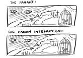 THE FANART: THE CANON INTERACTION: ཨཽ