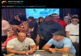 Matt Savage @SavagePoker The GOATS @Tiger Woods and @Phillvey! essentia 10