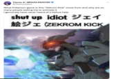 Yisuno | MEGAS ENJOYER @TheYisusOne What Pokemon game is this "Zekrom Kick" move from and why are so many people asking me to animate it I genuinely have never heard of it before help shut up idiot ジェイ 絵ジェ (ZEKROM KICK
