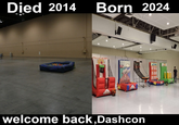 Died 2014 Born 2024 welcome back, Dashcon