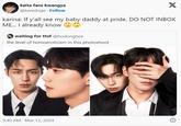 keita fans kwangya @luvedoge Follow X karina: If y'all see my baby daddy at pride, DO NOT INBOX ME... I already know →→ waiting for ttof @hodonghee the level of homoeroticism in this photoshoot 9:40 AM - Mar 13, 2024