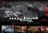 TV Shows Movies My List SERIES my best Day Explosive Drama Quirky • Comedy New on Netflix TOP 10 GODZILLA MINUS ONE ERIC TOP 10 TOP 10 AGAK LAEN THE EAG