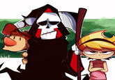 Billy & mandy & grim Azlock