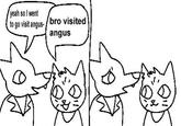 yeah so I went to go visit angus-bro visited angus