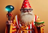 McWizard The Hamburg Wizard, a old man who lives in a tower far, far away making amazing hamburgers.