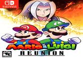 NINTENDO SWITCH e ར ིན་ MARIO LUIGI REUNION THE IT TERENCE