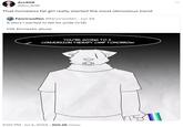 Arc509 @Arc_509 That homeless fat girl really started the most obnoxious trend Fenrirwolfen @Fenrirwolfen. Jun 29 A story I wanted to tell for pride (1/12) CW: Domestic abuse YOU'RE GOING TO A CONVERSION THERAPY CAMP TOMORROW. DO 5:00 PM - Jul 2, 2024 300.2K Views holl