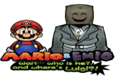 3 MARIO EMIO Wait who is he?" and where's Luigi?! C