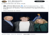 P.E. Moskowitz @_pem_pem u should be at the club Chris Mowrey Follow ... @chrisdmowrey • 16h Im 22, I'm Gen-Z, and I'm excited to vote for Joe Biden in 2024. He's shown my generation hope. The choice is clear. • 12:57 PM Jul 11, 2024 314.8K Views