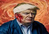 Trump Van Gogh meme TAL ZACURI