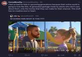 CerealBowlby @CerealBowlby. 2h I feel so bad for kids in upcoming generations because their online world is going to look like this. Al generated garbage made by adults who don't care about them, only the money that they can make for their channel. This stuff has no creative soul or heart. nic@coldfrontII. 10h IM GONNA KMS WHAT IS THIS???? rizz up kids another day 1357 0:18/1:04 TOK rizz.records.yt 384 ill 3.6K ↑