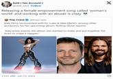 Avid (Fan Account) @new_avid Follow Releasing a female empowerment song called 'woman's world' and working with an abuser is crazy POP Pop Crave @PopCrave Katy Perry reconnected with Dr. Luke & Max Martin, among other producers, for her upcoming album, Rolling Stone reports: "Katy knew exactly the album she wanted to make and put together the team to make it happen." 11:07 AM Jun 19, 2024 X
