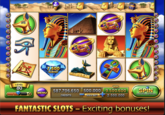 20 7.500 DIAMONDS 9 LEVEL 80 WIN 587.706.650 500.000 9.500.600 SPIN MENU HOLD FOR AUTOPLAY CREDITS MAX BET 2.500.000 FANTASTIC SLOTS - Exciting bonuses!
