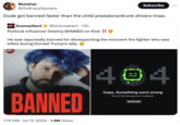 Mutahar @OrdinaryGamers Subscribe Dude got banned faster than the child predators/drunk drivers Imao. DramaAlert @DramaAlert • 12h Political influencer Destiny BANNED on Kick !! He was reportedly banned for disrespecting the innocent fire fighter who was killed during Donald Trump's rally. Orama Aw BANNED 404 Oops, Something went wrong We can't find the page you're looking for Refresh page 1:19 AM Jul 17, 2024 1.9M Views