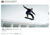 jon ben-menachem @jbenmenachem Joe Biden @Joe Biden 16h I'm sick 7:26 PM ⚫ Jul 17, 2024 144.2K Views •