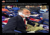Gary Peterson @GaryPetersonUSA Folks think I'm wearing my bandage to honor President Trump, but I'm too embarrassed to say I answered the iron like a phone again. M GREAT & MAKE MP TR VA MAKE AME IN 7:57 AM · Jul 18, 2024 8,761 Views