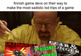 finnish game devs on their way to make the most sadistic Isd trips of a game ULTRAKI CRUELTYS FEAR & UNGER imgfap.com