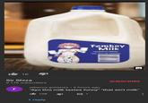 1K Sir Shiza Femboy Milk "ALWAYS FRESH *2% BULGE ADDED Nutrition Facts SUBSCRIBE 9.17K subscribers r rebecca gutierrez ⚫ 6 hours ago "Ayo this milk tastes funny" "that ain't milk" 108 1 1 reply