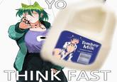 YO Tomboy Milk THINK FAST