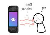 smell particles me