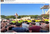 Michael Del Moro @MikeDelMoro BRAT Kamala shirts already on Fire Island. The gays move SO FAST COME komalo nhlo 7:22 PM · Jul 21, 2024 - 3M Views MES SONNE