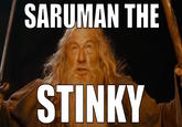 SARUMAN THE STINKY