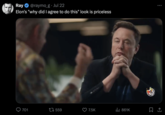 О Ray @raymo_g⚫ Jul 22 Elon's "why did I agree to do this" look is priceless 701 17559 7.5K ılı 861K