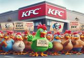 ENOVE SBELE KFC® COONT FINGER LICKING EO/! USK BIEEF GOOD KFC FINGER LICKING COND BEE PORT 16 BIEBE vae FNGER LICKING 66666