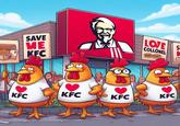 SAVE ME KFC LOVE COLLONEL S KFC KFC KFC KFC
