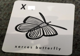 X xerces butterfly