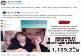 Rock solid @ShitpostRock This was just YouTube back in 2014-2017, 90% of youtubers did this clip @clippedszn 19h . More old footage RESURFACES of Mr. Beast talking about selling black people & how $69 is too steep of a price for them.. Jeff cena gameing A$2.00 wat goign on Noble £2.00 5:51AM dab again and i drink clorox Jeff cena gameing 551 AM A$2.00 hows ur cut going Jacob V A$2.00 5:53 AM 554 AM why do you do this to yourself? you look in pain. Rainbet Casino & Sports 11:11:49.835 READ *I already did this and set the world record BUT youtube didn't upload the footage because it was too long, so I am redoing it and recording it on my own, so I can have proof this time. SUBSCRIBE TO ENTER A $100 GIFT CARD GIVEAWAY MI Deas 1,129,2 9 12:40 AM ⚫ Jul 25, 2024 · 1.5M Views