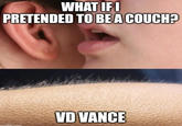 WHAT IF I PRETENDED TO BE A COUCH? VD VANCE imaflin.com