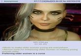 : Anonymous 07/17/24(Wed) 05:46:09 No.682906398 IMG_0284.jpg 421 KB JPG >Mods to make older women young are everywhere >Almost none for enhancing older women or making young women older Preferring older women is a curse