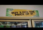 SPECIAL DEAL! BUY 3 FOR THE PRICE OF 3! KWIK MART PRICES PLASTATORY
