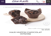 Maxi muffin chocolat intense on Coup de Pates (real Olympic chocolate muffin) Coup de pates TRADITION & INNOVATION Je souhaite changer d'univers < RETOUR AUX PRODUITS Maxi muffin chocolat intense Réf. 831295 MAXI MUFFIN CHOCOLAT INTENSE