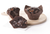Maxi muffin chocolat intense on Coup de Pates (real Olympic chocolate muffin)