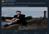 what an interesting description Klaus Arminius @Klaus_Arminius Meet Thomas Jolly, the 'artist' behind the satanic and anti-Christian Paris Olympics' ceremony. Thomas is a 42 year old jewish and gay man. 12:02 PM - Jul 27, 2024 - 1.6M Views 2.6K [4.4K 20K 1.8K