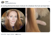 JK Rowling Black Mold Theory slate @PleaseBeGneiss jk rowling ditched the black mold pic for whatever the f--- we have here • 9:25 PM ⚫ Aug 3, 2024 1.1M Views
